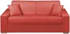 Schlafsofa 3-Sitzer EMIR - Rot - Liegefläche: 140 cm - Matratzenhöhe: 18 cm Bild 5