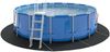 vidaXL Bodenfolie für Pools Schwarz Ø 458 cm Vliesstoff 42009108 Bild 3