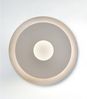 casa NOVA LED Wandleuchte FLARI, Sandfarben, Metall, Rund, Verstellbar, LED fest integriert, Extra-Warmweiß, B 18 x H 18 x T 6 cm Bild 3
