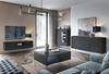 AX LIVING TV Lowboard Schwarz Acalia 144 cm Modern in Schwarz Bild 3