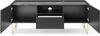 AX LIVING TV Lowboard Schwarz Acalia 144 cm Modern in Schwarz Bild 5
