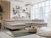 MKS MÖBEL Ecksofa PETER U, Set, Ecksofa U-Form, Wellenfedern, HR35-Schaum, form, Sofa big XXL, Bettkasten, Bettfunktion, Einstellbare Kopfstützen Bild 1