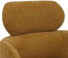 6er-Set Esszimmerstuhl HWC-O77, Küchenstuhl Stuhl, drehbar Auto-Return, Stoff (310g/m²) Chenille Öko-Tex ~ senfgelb Bild 5