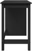 vidaXL Schreibtisch Schwarz 112 x 50 x 75 cm Massivholz Kiefer 42028375 Bild 5