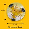 Coole LED Deckenleuchte Sonne fürs Kinderzimmer 3 flammig schwenkbar Ø35cm Bild 3