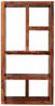 Bücherregal Gani 90x180x35 aus indischem Sheesham-Massivholz Bild 1