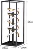 Fischer & Honsel 50723 LED Tischleuchte Gian sandschwarz goldfarben CCT Bild 3