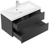 HOME DELUXE Badmöbel Komplettset WANGEROOGE BIG DELUXE M - Schwarz Made in Germany Bild 3