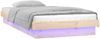 Massivholzbett mit LEDs 75x190 cm 2FT6 Small Single [819997] Bild 5