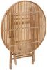 vidaXL 5-tlg. Garten-Essgruppe mit Kissen Klappbar Bambus 3063968 Bild 3