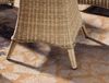 Destiny Garten-Essgruppe MALAGA LUNA, (13-tlg, 4x Sessel, 1x Tisch, inkl. Auflagen), Aluminium, Polyrattan Bild 4