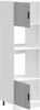 vidaXL Herdumbauschränke 2 Stk. Porto Grau Sonoma Holzwerkstoff 3315057 Bild 5