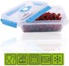 Frischhaltedosen für Lebensmittel ( 0,9 L ) - 2er Pack "Blau" - Vorratsdose luftdicht, Aufbewahrungsbox Meal Prep Box, Lunchbox, BPA Frei Bild 5