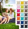 Green Bean® Outdoor Sitzsack, waschbar & wetterfest, Polyester-PVC-Stoff, Stahlgrau, 140x180 cm, 380 Liter Bild 2