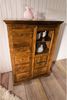 Vitrine Akazie 95x45x147 honig lackiert OXFORD #0417 Bild 3