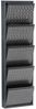 Schuhkipper >CLIP< (1stk) Metall / schwarz-anthrazit, montiert - 50x172x13,5 (BxHxT) Bild 2