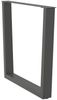 vidaXL Esstisch Beine V-Form 3 Stück Anthrazit 80x(72-73,3) cm Stahl 4012666 Bild 4
