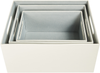 Aufbewahrungsbox 3er Set LARSA Kunstleder Beige Bild 5