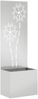 vidaXL Garten Sichtschutz-Leinwand Silber 50 x 150 cm Verzinkter Stahl 876439 Bild 1