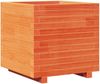 vidaXL Pflanzkübel Wachsbraun 50x50x49,5 cm Massivholz Kiefer 847355 Bild 2