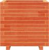 vidaXL Pflanzkübel Wachsbraun 50x50x49,5 cm Massivholz Kiefer 847355 Bild 5