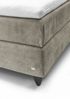 Aurelia Boxspringbett grau Uni-Stoff 221cm x 211cm x 108cm Bild 2