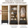 Flurschrank-Kombination 180x65x38 cm mit Sitzbank und Schuhschrank Bild 5