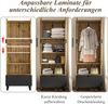 Flurschrank-Kombination 180x65x38 cm mit Sitzbank und Schuhschrank Bild 5