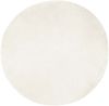 vidaXL Teppich aus Kunstschaffell TAFALLA Weiß Ø 200 cm Polyester 42021473 Bild 2