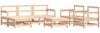 vidaXL 7-tlg. Garten-Lounge-Set Massivholz Kiefer 3186228 Bild 2