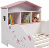 Relaxdays Kinderbett mit Regal in Hausform Bild 5