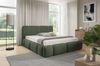 Polsterbett Schlafzimmerbett SPRINGS 160x200cm in Stoff Lambi Grün Bild 2