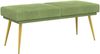 vidaXL Doppellagige Bank Hellgrün 120 x 45 x 46 cm Samt 42038588 Bild 2