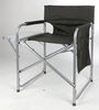Campingstuhl Studio Klappstuhl mit Seitentisch und Seitentasche Stahlgestell Faltstuhl Regiestuhl zusammenklappbar 57 x 79 x 47 cm für Camping Garten Terrasse Balkon Festival Bild 2