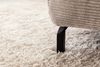 KAWOLA Sofa DELIA Ecksofa Cord taupe mit motorischem Sitzvorzug Recamiere rechts 74 x 219 x 276 cm Bild 5