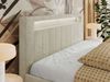 Polsterbett GOLD 5 CLASSIC 140 x 200 cm mit LED-Beleuchtung & Bettkasten, Doppelbett inkl. Lattenrost, Metall-Lift-System & Stauraum - Beige Velvet Bild 4