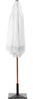 Marktschirm 258 cm MURASA Weiß Bild 5