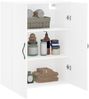 vidaXL Wandschrank Weiß 69,5x34x90 cm Holzwerkstoff 834978 Bild 5