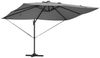 Sonnenschirm, Terrassenschirm mit LED-Lichtleisten Anthrazit 352 x 251 x 265 cm Bild 5