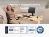 Desktopia Pro X - Elektrisch höhenverstellbarer Schreibtisch / Ergonomischer Tisch mit Memory-Funktion, Bambus Echtholz, Gestell Grau, 160x80 cm Bild 3