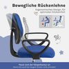 Klihome Schreibtischstuhl (1 St), Kinderdrehstuhl ergonomisch, höhenverstellbar, aus Netzstoff Bild 4