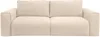 Vente-unique - POGLO Sofa Stoff Beige - B 100 cm x H 78 cm x L 236 cm Bild 2