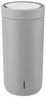 Stelton 'To Go Click' Thermobecher, soft light grey, 400 ml Bild 1