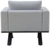 Gartensessel Ravenna, Aluminium, Grau, 91 x 67 x 80 cm Bild 4