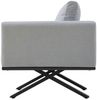 Gartensessel Ravenna, Aluminium, Grau, 91 x 67 x 80 cm Bild 3