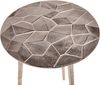 Beistelltisch KAI - Aluminium Silber 55 x 40 x 40 cm | Couchtisch Sofatisch Abstelltisch Bild 2