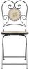 vidaXL Bistrostühle 2 Stk. Klappbar Terrakottarot und Weiß Keramik 4003407 Bild 5