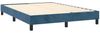 Boxspringbett Dunkelblau 140x200 cm Samt [3120776] Bild 4