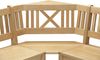 Eckbank Deborah aus Massivholz 135 x 224 x 87 Küchenbank massiv Buche lackiert/Dunkelbraun 12147-135224-braun Bild 3