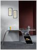 Schreibtisch Airman 175 x 60 x 75 cm Mangoholz mit Alu Büro Kinderzimmer Bild 4